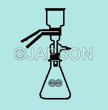 Membrane Filter Holder Assembly, Rubber Cork type Membrane Filter Holder Assembly, Rubber Cork type